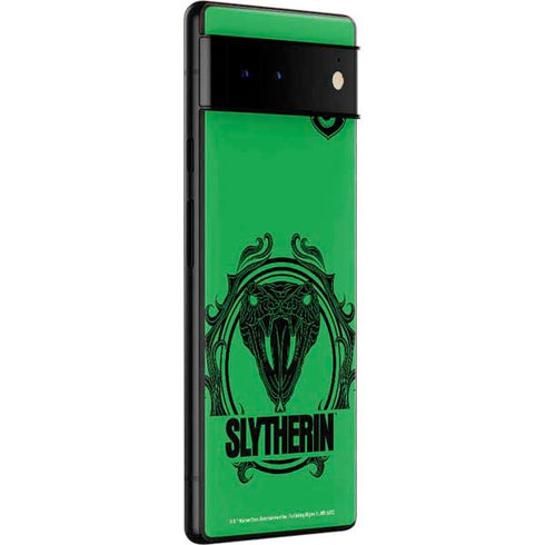 Wizarding Worlds Harry Potter Slytherin Illustration Google Pixel 6 Pro Skin